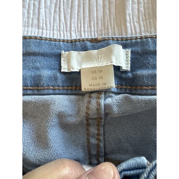 NWT H&M Blue Skinny Jeans Women's US 10 Stretchy Comfortable - Picture 2 of 7